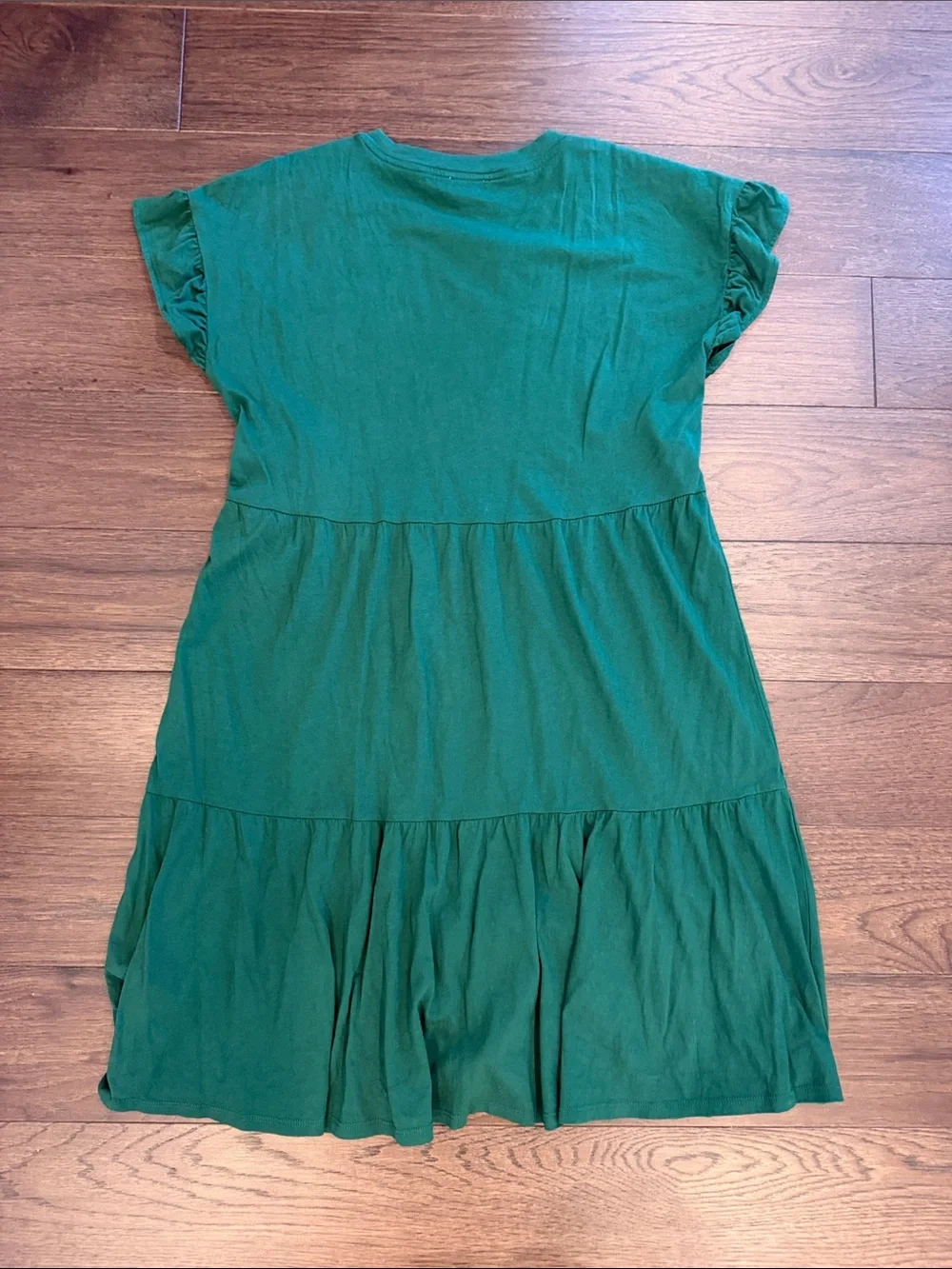 J. Crew Women’s Green Tiered Dress Size Small - C1-108